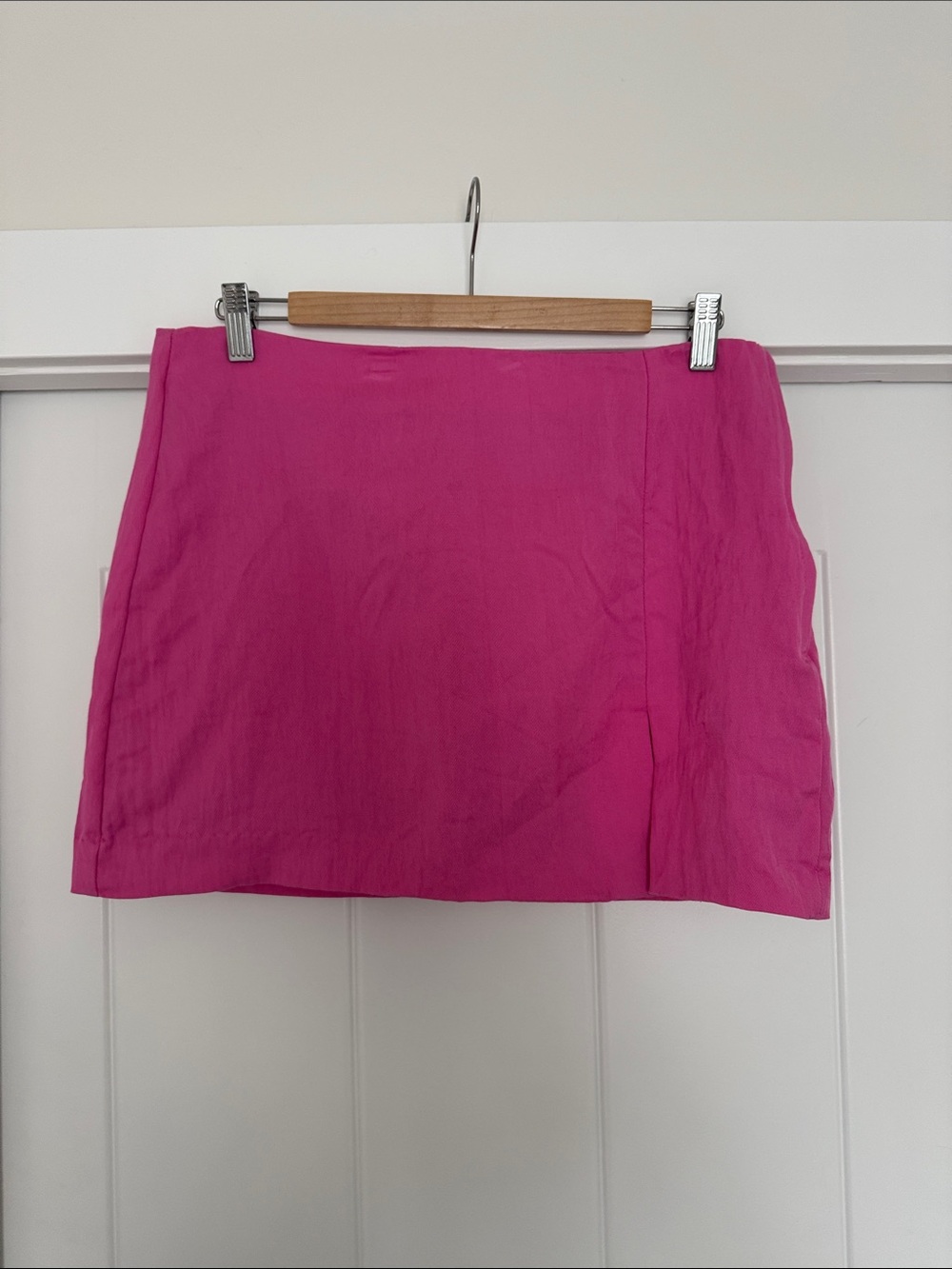 H&M Linen Blend Mini Skirt - Picture 3 of 7